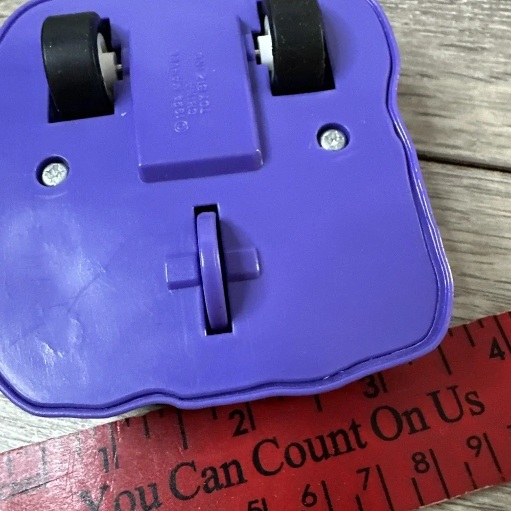 Vintage 1994 Marvel‎ Toy Biz Purple Lunar Moon Crater Rolling Base Accessory